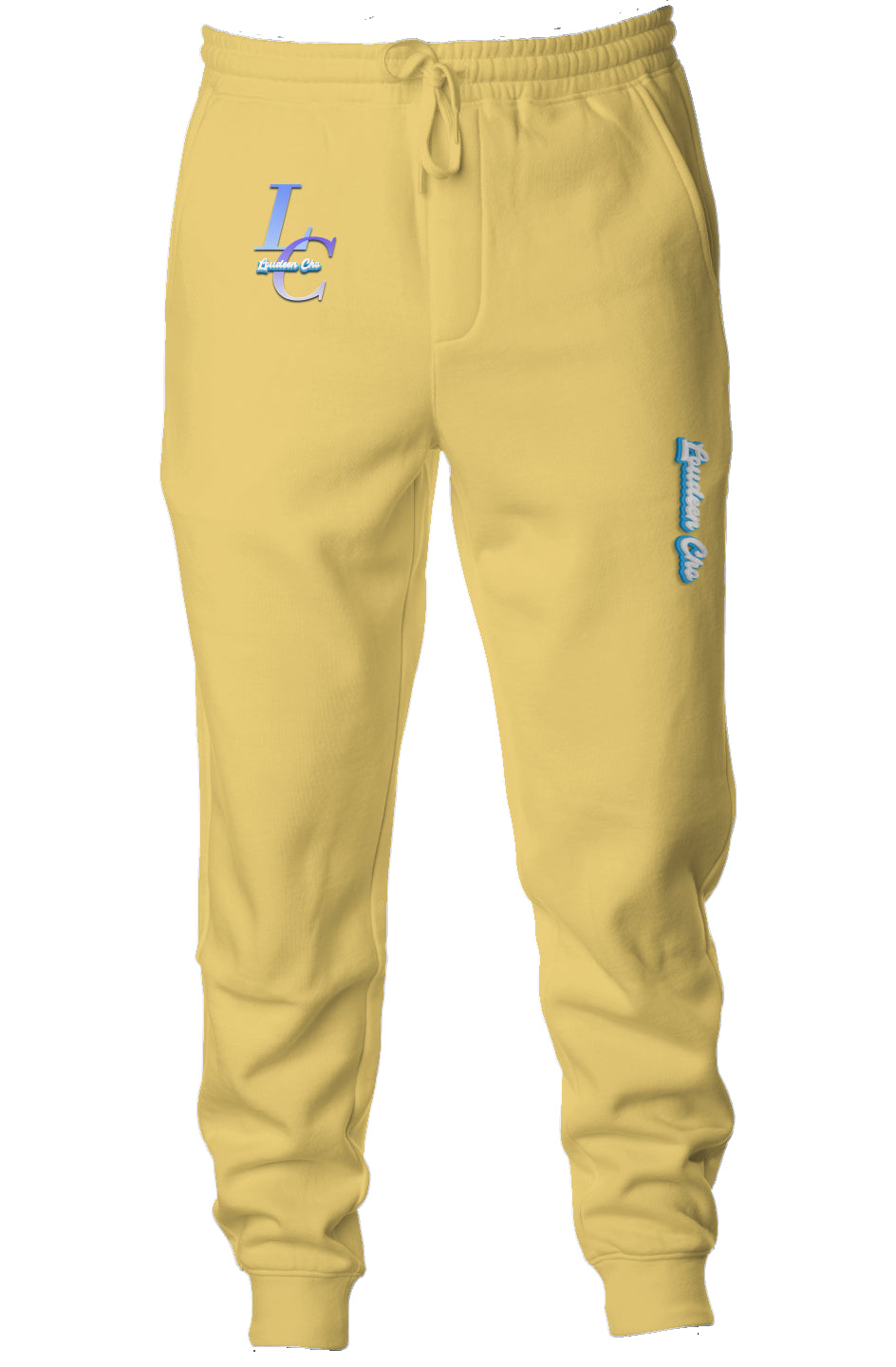 LOUDEEN CHO Pigment Dyed Fleece Joggers