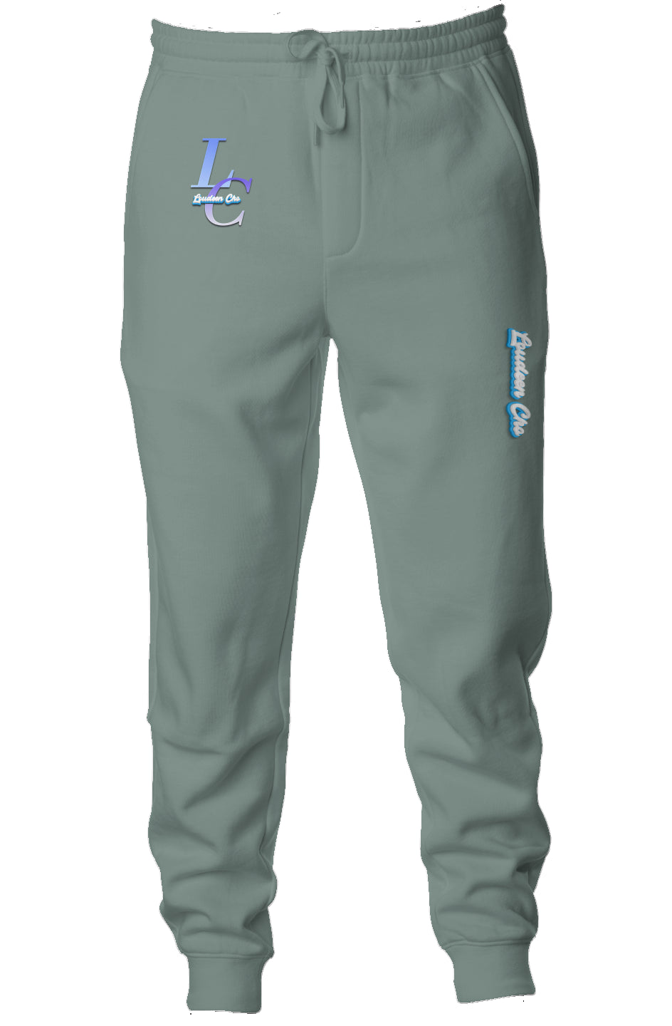 LOUDEEN CHO Pigment Dyed Fleece Joggers