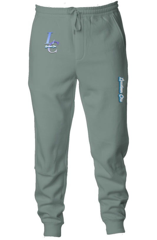 LOUDEEN CHO Pigment Dyed Fleece Joggers