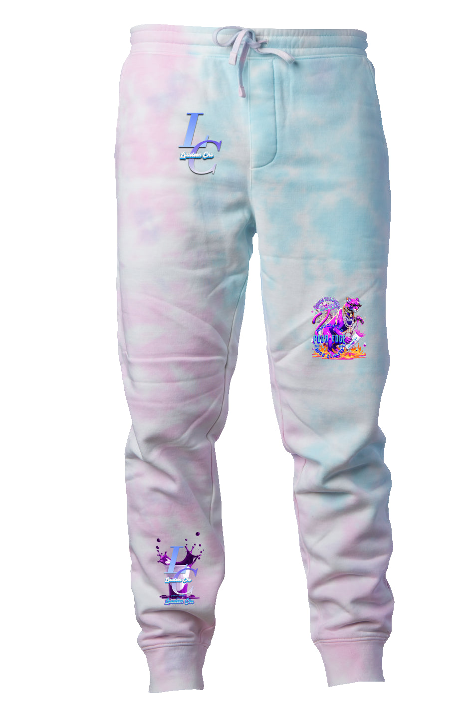 LOUDEEN SALOON POUR-EDGE SOON Cotton Candy Tie Dye