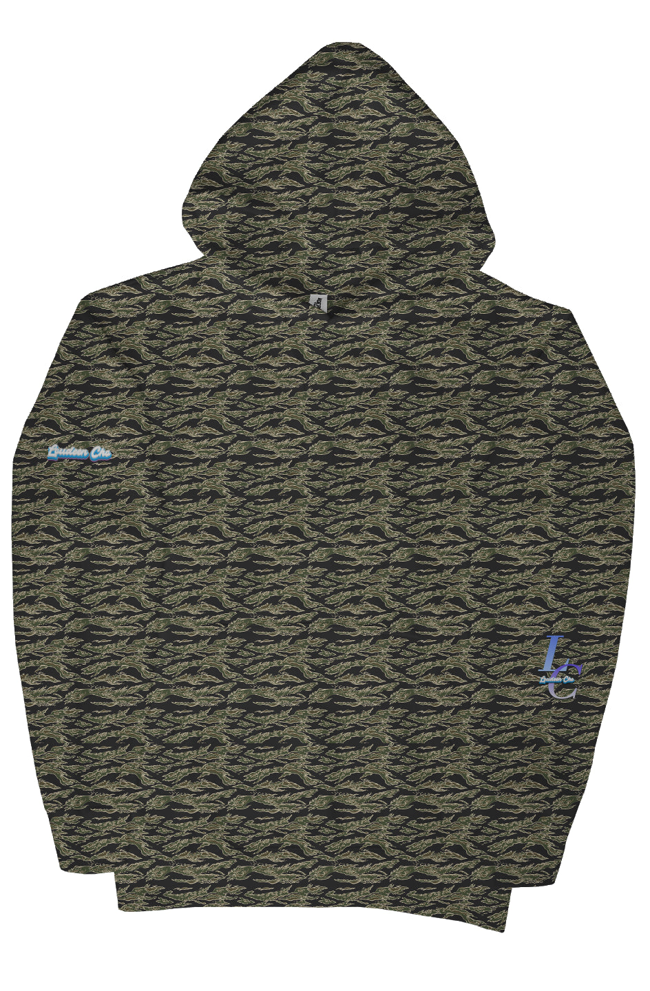 Pour-edge Loudeen Camo  Heavyweight Hoodie