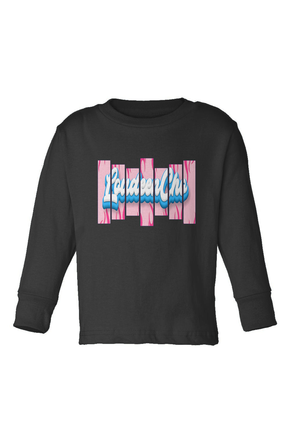 Kids fire chalkboard Long Sleeve T-Shirt