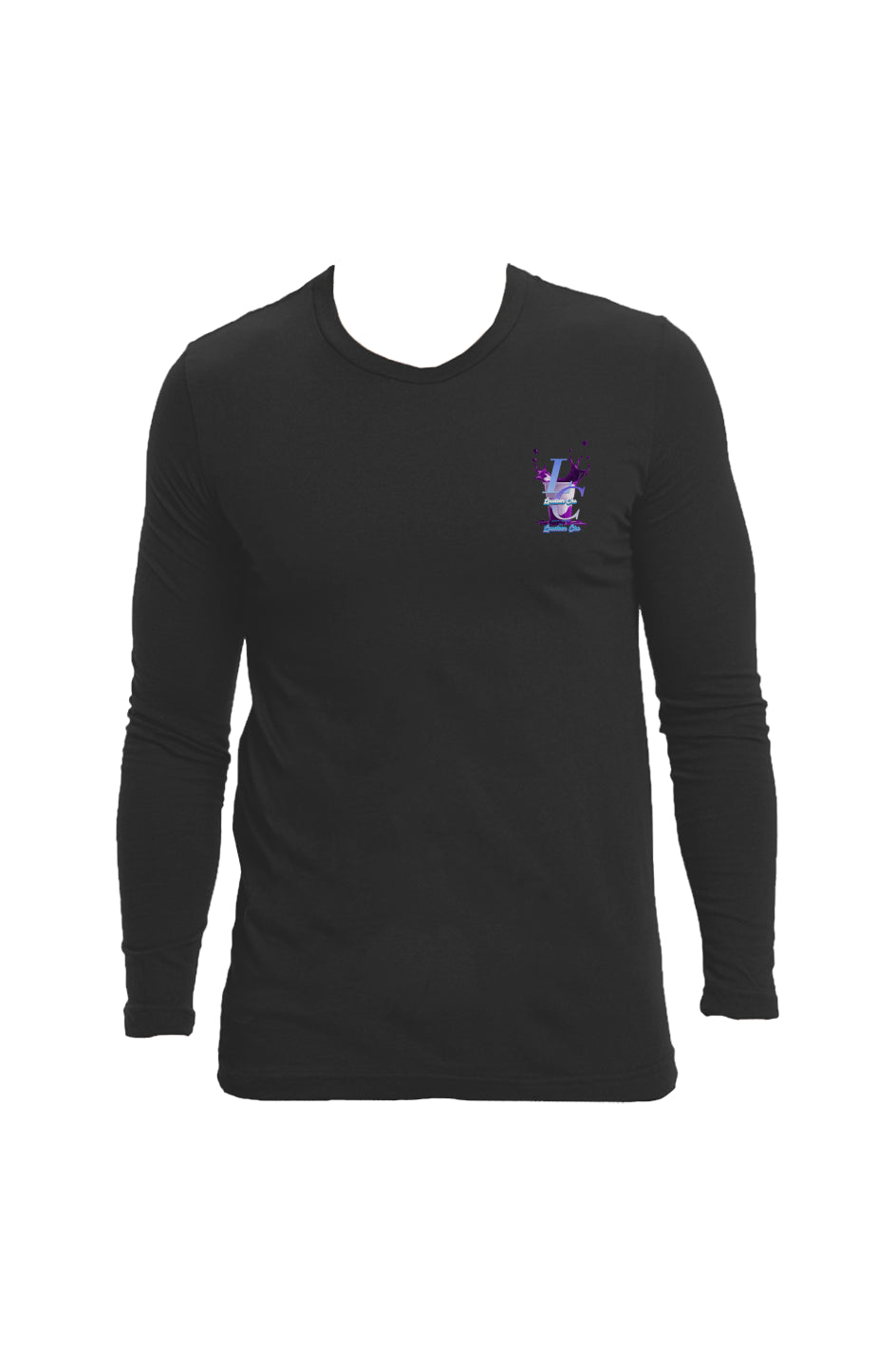 Pour-edge bear Long-Sleeve Crewneck