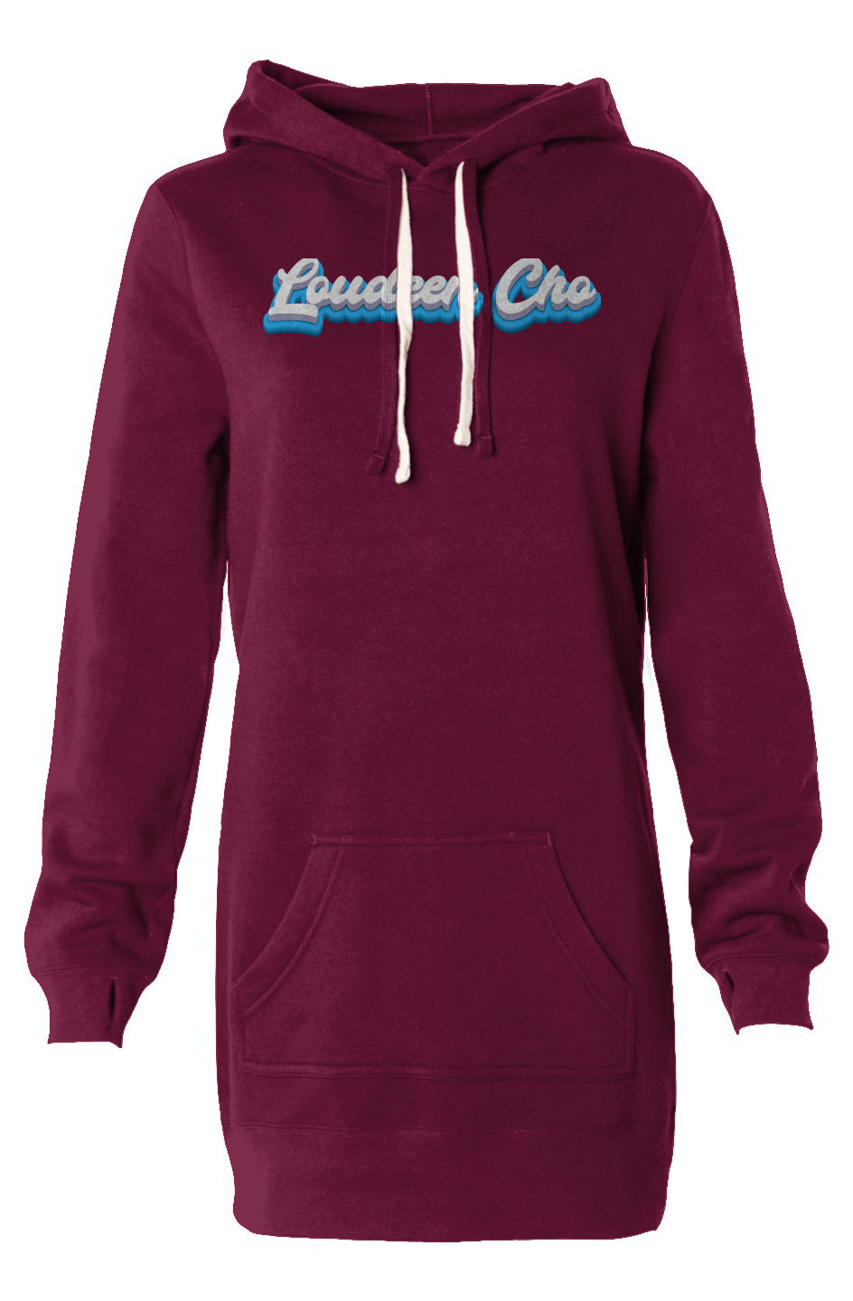 Loudeen Hooded Sweatshirt Dress
