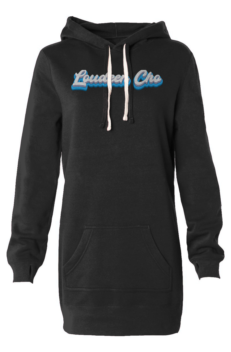 Loudeen Hooded Sweatshirt Dress