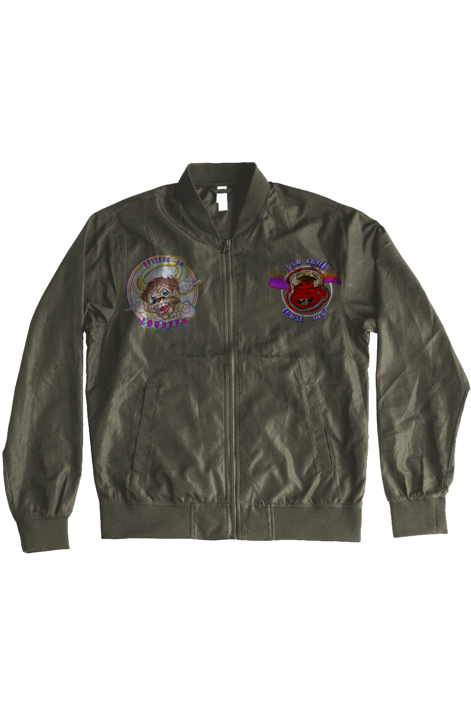 Lightweight Scanned in LC Bomber Jacket