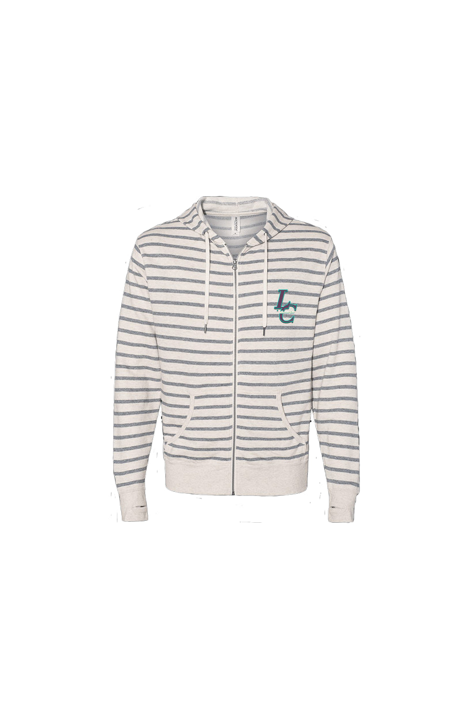 loudeen cho Stripe  Zip Hoodie