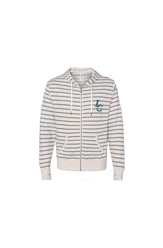loudeen cho Stripe  Zip Hoodie