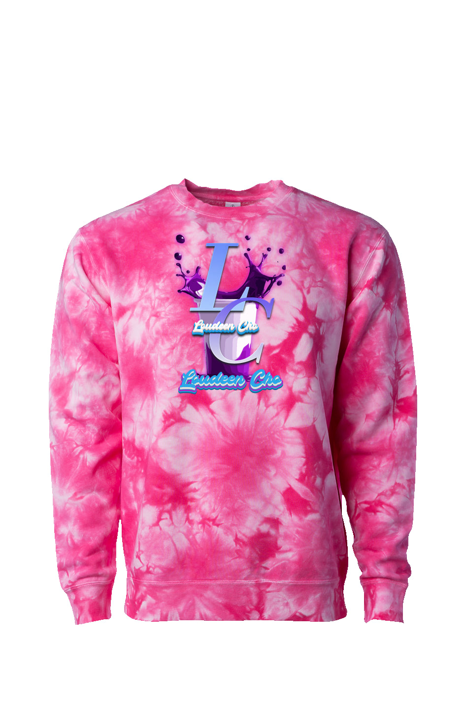Crystal Tie Dye loudeen cup Crewneck