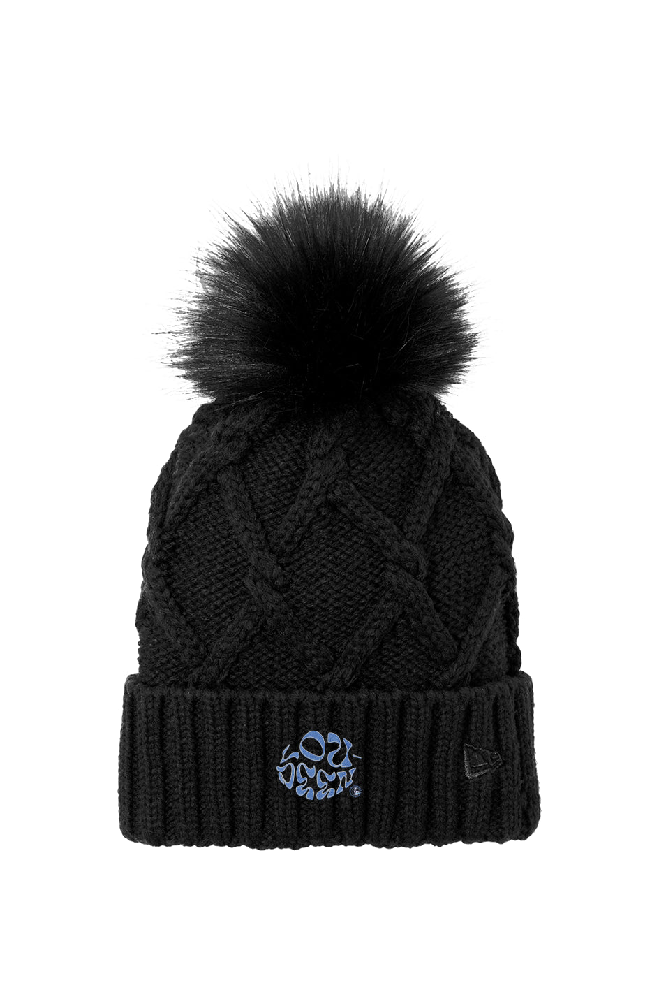 Loudeen Faux Fur Pom Beanie