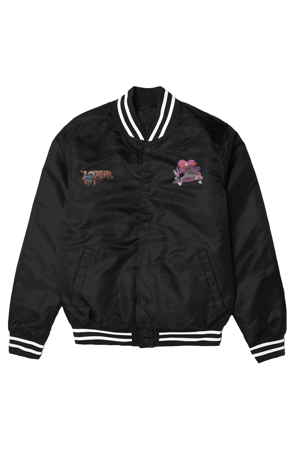 Loudeen lovverz Mens Varsity Bomber Jacket