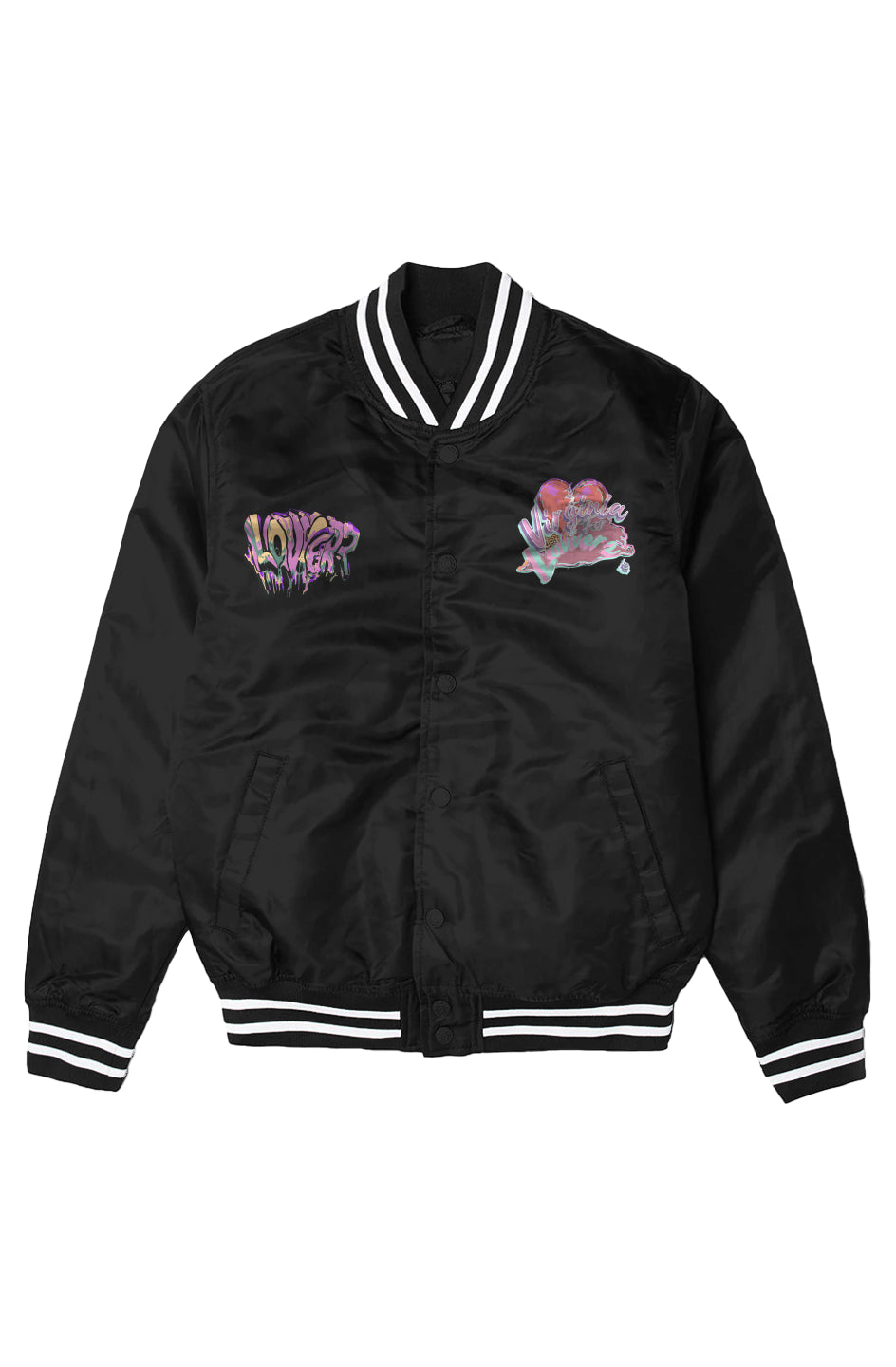 The unconditional Lovverz varsity Bomber Jacket