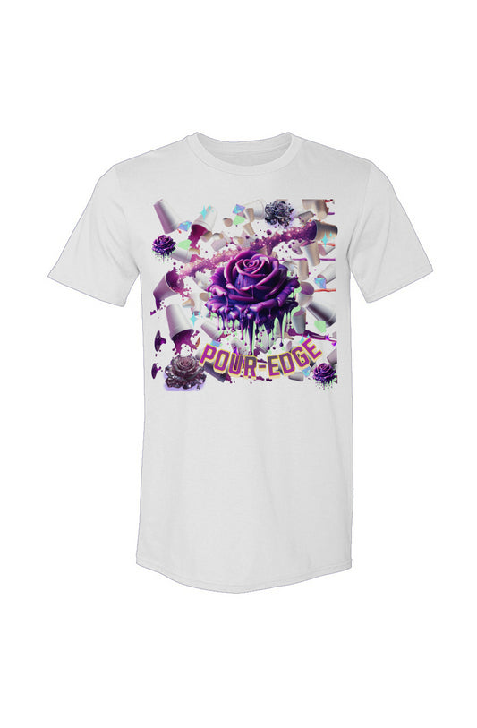 POUR-EDGE FLOWER POWER CREWNECK TSHIRT