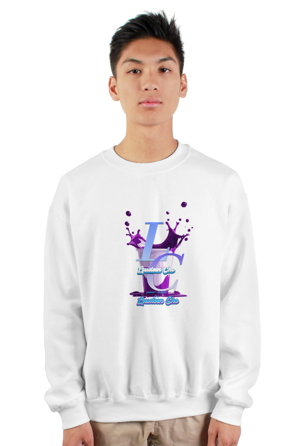 LOUDEEN POURAGE CUP heavy crewneck sweatshirt