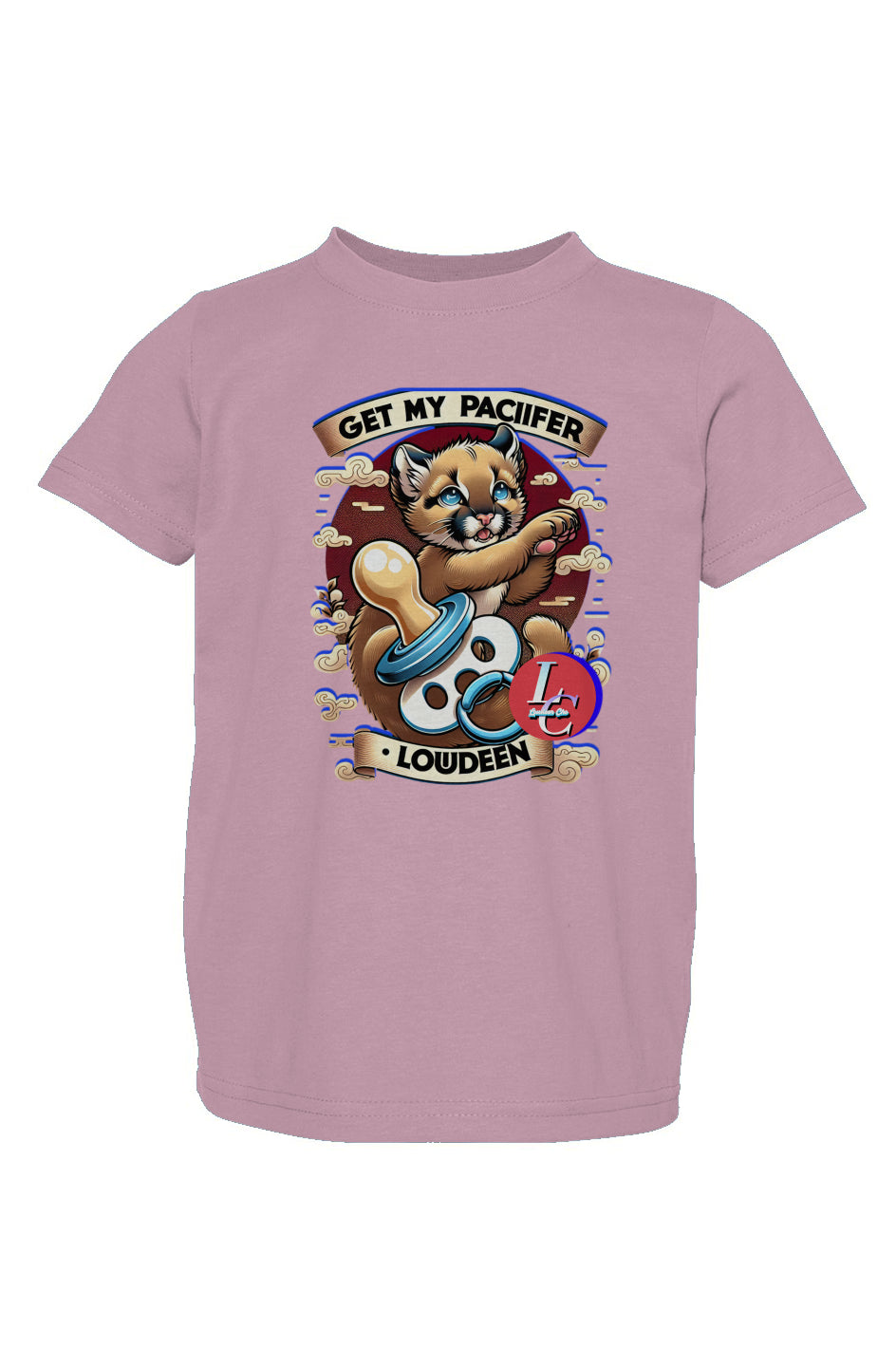 loudeen Toddler cougar cub Fine Jersey Tee